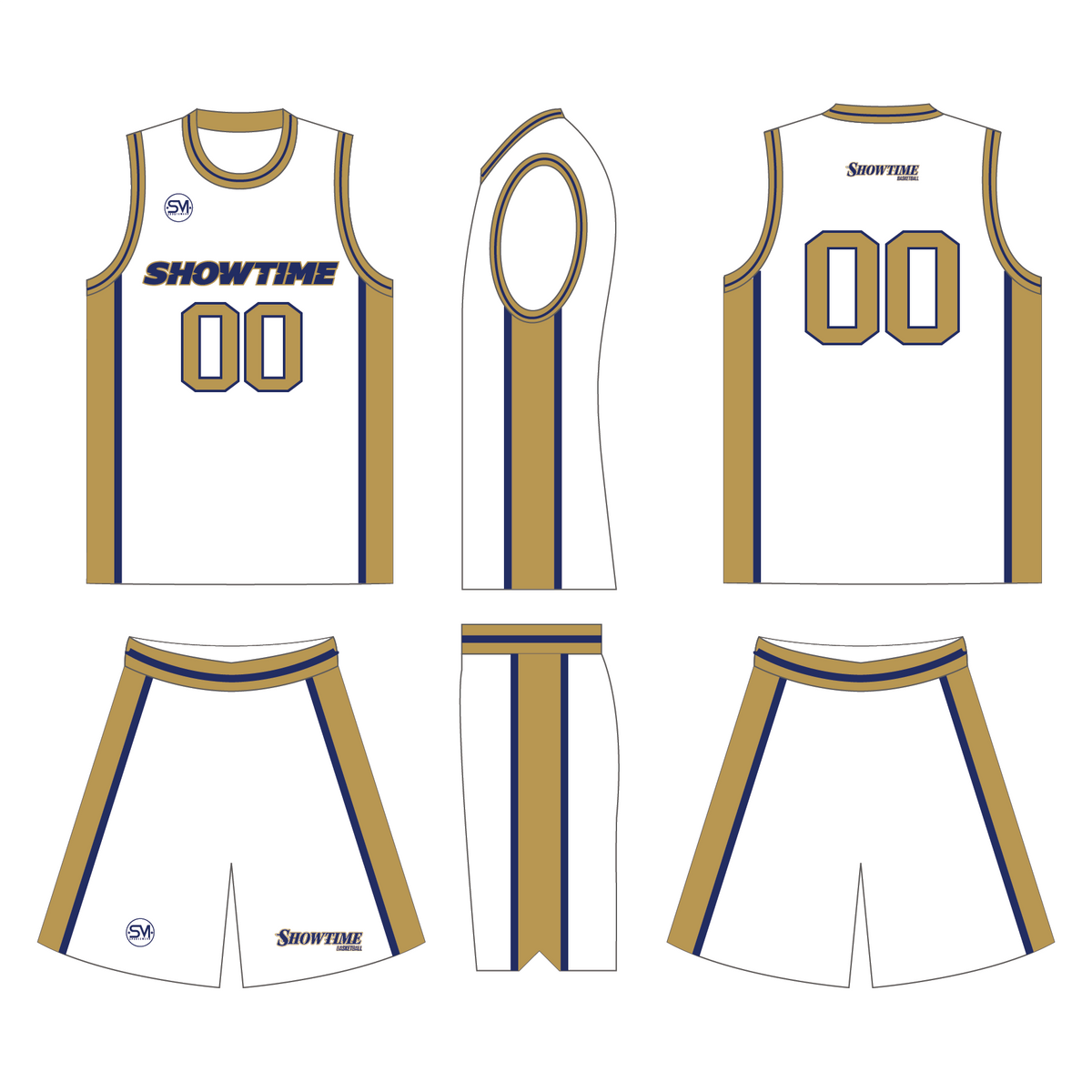 Showtime Basketball Reversible Basketball Uniform *Required*
