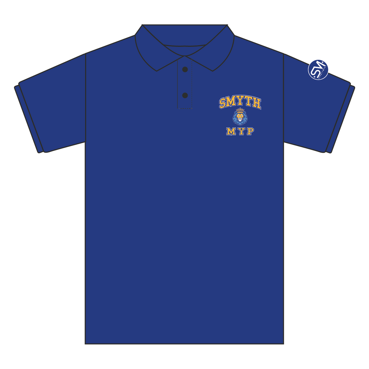Smyth Elementary MYP Polo Shirt - Blue