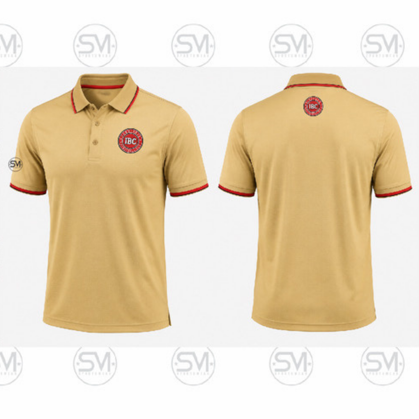 Indiana Basketball Club Polo - Tan