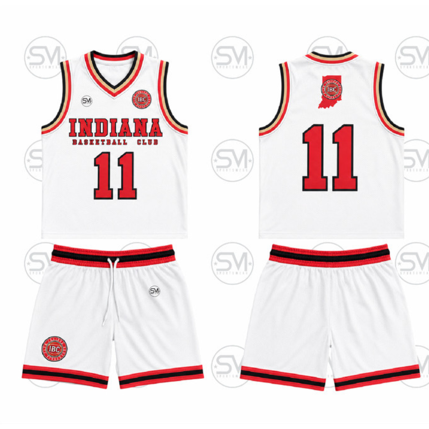 Indiana Basketball Club Reversible Basketball Uniform *Required*
