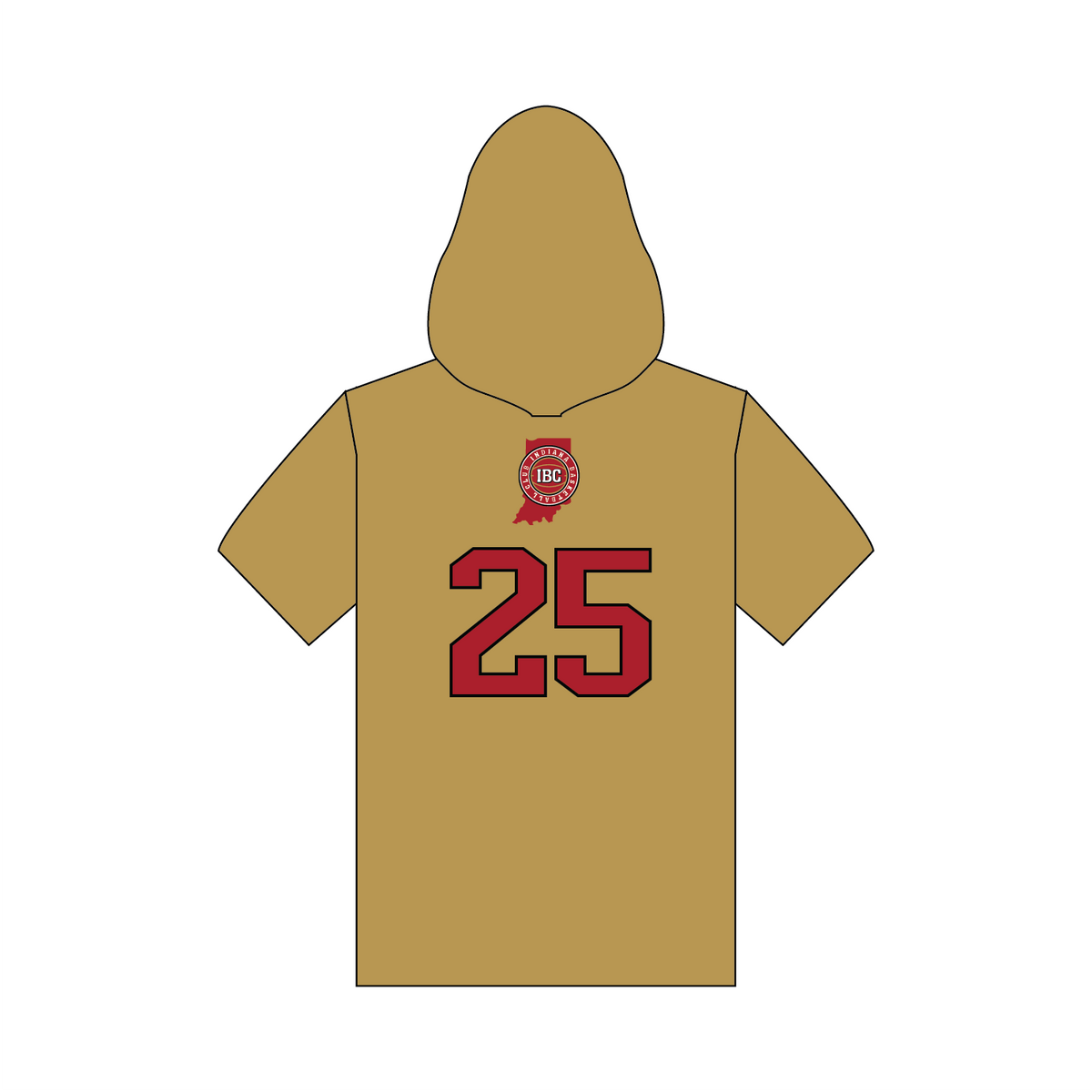 Indiana Basketball Club - Shooting Shirt with Hood