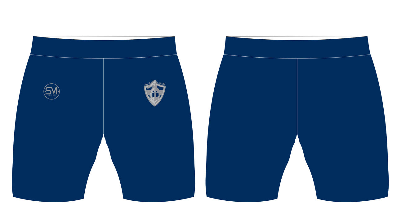 St. Mary’s School Compression Shorts - Blue