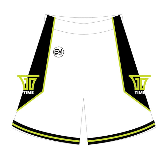 Go Time Basketball - White Shorts