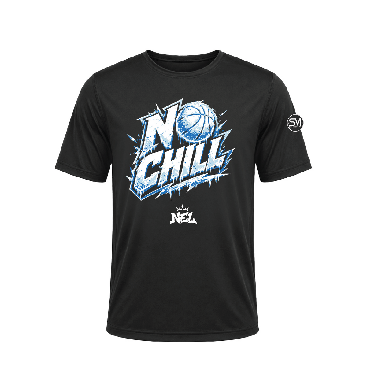 No Chill Cotton T Shirt - Black