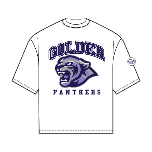 Golder College Prep T Shirt - White