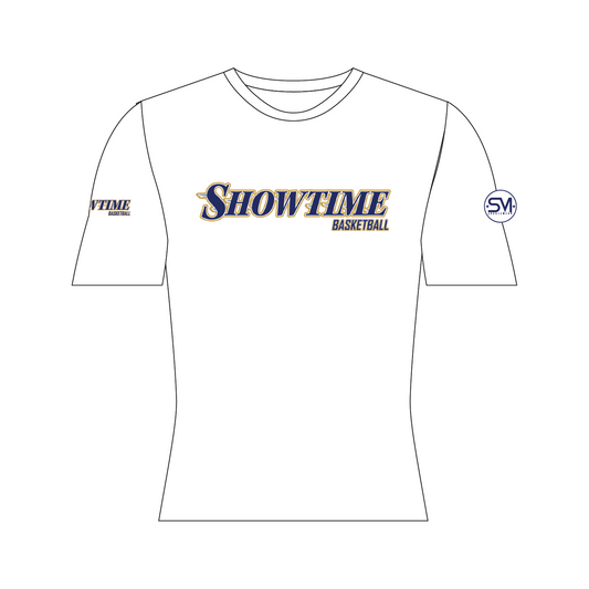Showtime Basketball Compression Shirt - White