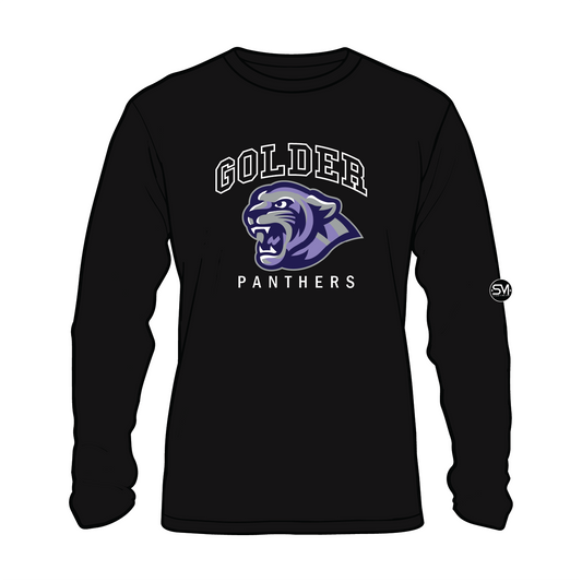 Golder College Prep Long Sleeve Shirt - Black