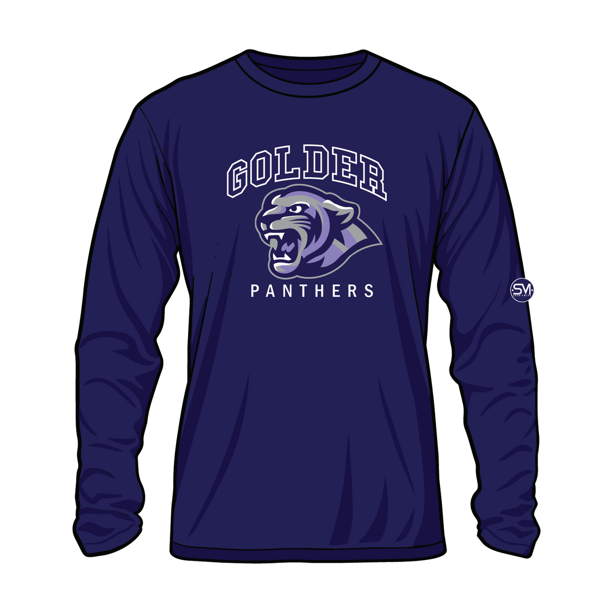Golder College Prep Long Sleeve Shirt - Purple