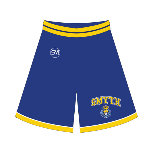 Smyth Elementary - Mesh Logo Shorts - Blue