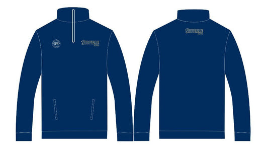 Showtime Blue Quarterzip
