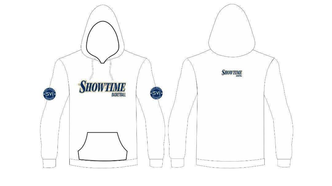 Showtime White Hoodie