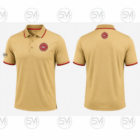Indiana Basketball Club Polo - Tan