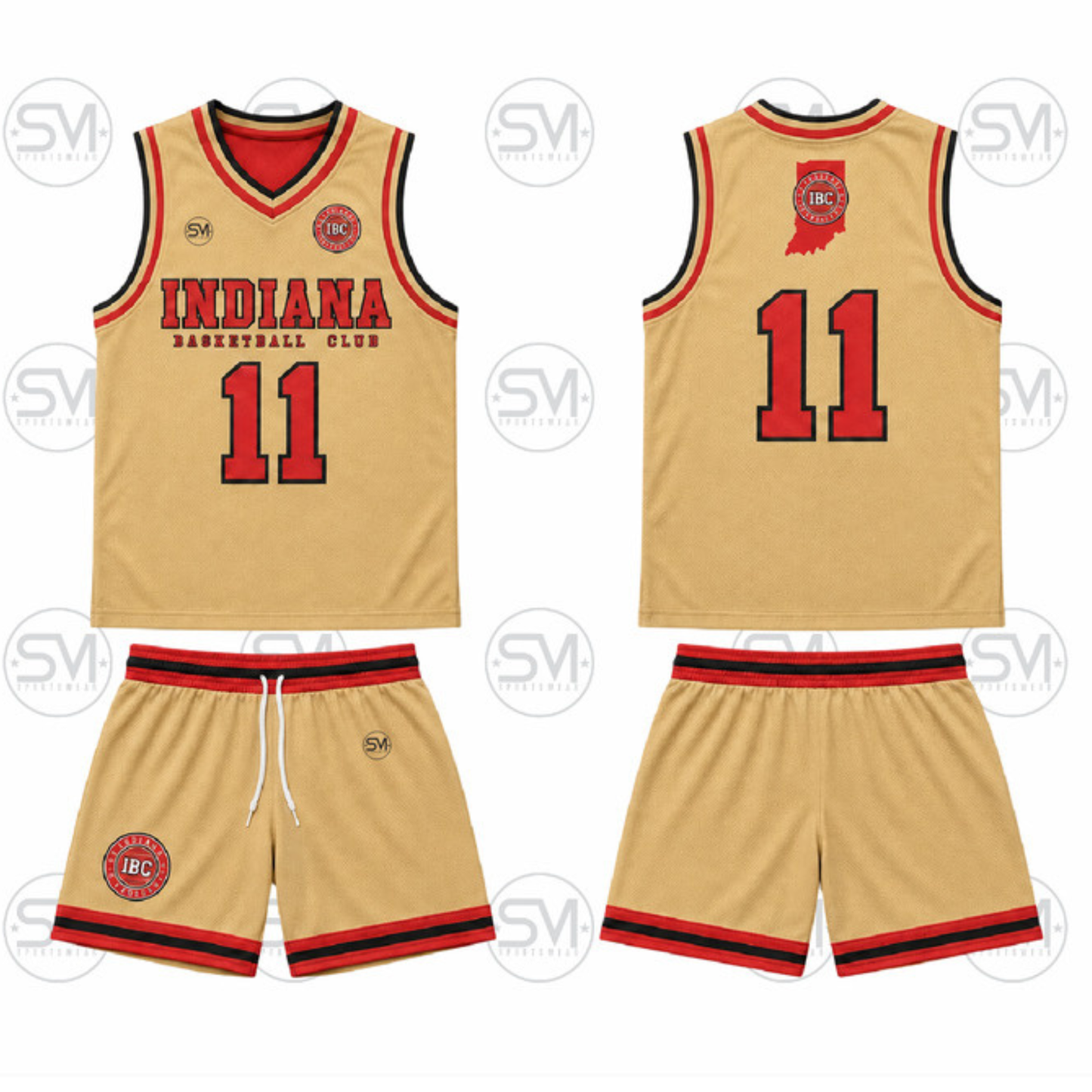 Indiana Basketball Club Reversible Basketball Uniform *Required*