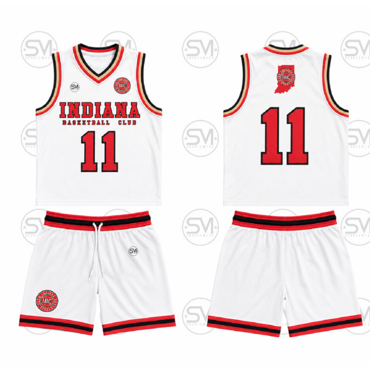 Indiana Basketball Club Reversible Basketball Uniform *Required*
