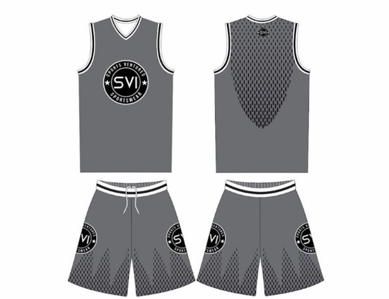 One Sided Basketball Uniforms
