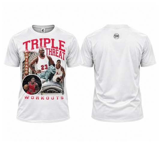 3T Chicago Tee - White